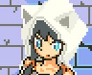 レトロ風ドット絵で似顔絵のイラストを書きます 背景もついてるので雰囲気を楽しんでください！ イメージ7