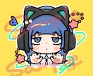 目立つ‼️POPなイラストアイコン描きます カラフルで目を引くPOPでかわいいアイコンです！ イメージ9