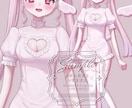 IRIAM用の最高にかわいい立ち絵を制作します "あなたの理想のカワイイ姿"をお届けいたします！︎︎︎︎❤︎ イメージ4