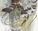 商用◎和幻想を含んだ武将/人物の立ち絵を描きます 人目で”気配”が伝わるキャラクターを イメージ7