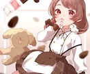 配信者向け✨お手頃価格で一枚絵を制作します 配信サムネ・SNS投稿◎高品質をお得にご依頼いただけます イメージ9