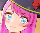 キラキラ女の子のアイコンお描きします キラキラかわいい女の子アイコンで毎日を楽しく イメージ2