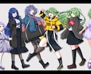 お試し版！TRPGに使用できる立ち絵、制作ます 最短三日！すぐに立ち絵が必要な方へ！ イメージ2