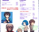 Twitterアイコン、グッズ用イラスト描きます アニメ塗イラストが得意です！【商用利用可！】 イメージ2