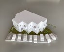 建築学生が住宅模型の制作をします 新築住宅の検討用に、竣工記念にどうぞご利用下さい。 イメージ2