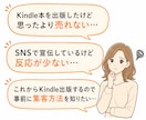 Kindle本を売るSNS活用法教えます Kindle本を売る導線づくりをサポート イメージ2