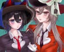 SNSアイコンにも⭕️可愛いイラスト描きます 可愛いを詰め込みますෆあなたの理想を形に❤︎*｡ﾟ イメージ2