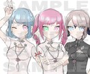 SNS等で使用できるかわいいイラスト描きます キャラクターのイラストや似顔絵などを精一杯お描きします！ イメージ2