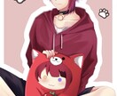 ネット上で活動する方のイラスト描きます キラキラとした、他にはない絵柄で注目を浴びませんか？ イメージ2