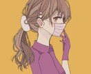可愛い女の子描きます 髪の毛にこだわった女の子のイラストを描きます イメージ2