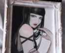世界に一つだけの色紙イラスト描きます アナログならではのタッチや雰囲気を楽しんで頂けます*´꒳`* イメージ3