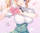 女の子のイラスト描きます 一次創作、二次創作、何でもOKです！ イメージ5