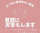ココナラ✨初心者様用占い師様✨質問にお答え致します 占い初心者が約2年で実績3800件を達成した秘訣やコンサル イメージ5