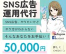 SNS広告運用でビジネスの成功をサポートします SNS広告で「悩み」を「笑顔」に！ イメージ1