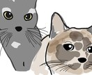 似顔絵　アイコン　シンプルイラストお受付いたします カップルイラスト、愛犬・愛猫、ふんわり似顔絵を作成いたします イメージ3