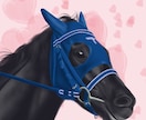 リアルで綺麗な馬の絵描きます 競馬好きな方、推しの馬描きます。アイコンやプレゼントに！ イメージ4