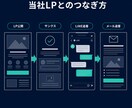 UTAGEでLINE・メール導線を構築します LP公開後の追客をまとめて設計 イメージ9