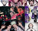 ボカロ・歌ってみたMVなど動画依頼承ります 手描き～文字のみまで幅広く承ります。 イメージ2