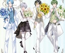 アイコン、一枚絵☆立ち絵、目を引くイラスト描きます サムネ、MV、live2D,YouTube、歌ってみたなども イメージ10