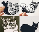オリジナルの切り絵アートを作成します 自分だけのオリジナルアート！記念日やプレゼントにも！ イメージ4