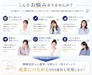 丸投げOK！売上につながるSNS運用します 企画から投稿、分析・改善までまるっとサポートします イメージ3