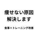 筋トレしているのに痩せない人、改善します 原因を特定し最短で体を変えます イメージ1