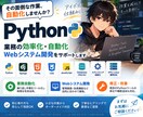Pythonで面倒な作業を自動化・効率化します 「こんなことできる？」からお気軽にご相談ください イメージ1