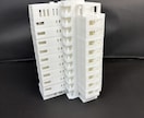 CADから3Dプリンターで建築模型作成します 施工図のプロがホワイト模型を作成！施主様へのプレゼンなどに イメージ3