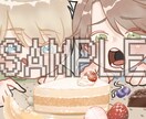 自分と好きなキャラクターとのツーショット描きます アニメキャラクタードラマ有名人とのツーショット可愛く描けます イメージ7
