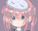 SNSアイコンなど女の子イラスト描きます SNSのアイコン等イラスト描きます。病みかわ、夢かわ女子 イメージ4