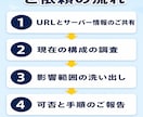 ホームページのサーバー移行の可否を診断します 今のサイトが移せるか、何が起きるかを先に確認します イメージ3