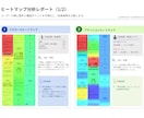 LP制作｜ヒートマップ分析で改善レポート提出します 法人リピート実績あり｜新規LP制作・既存LP改善対応 イメージ2