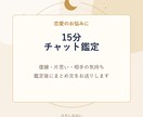 お相手のお気持ちしっかりとお伝えします 15分鑑定し放題です　早く気持ちを軽くしたい方向け イメージ2