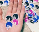 イラスト、アイコン、ロゴ、描きます 色限イラストやーーーーーーー! イメージ4
