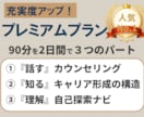 人生・転職相談。自己分析/キャリアコーチングします カウンセリング＆やりたいこと言語化方法解説＆自己探索ナビ納品 イメージ2