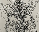 昔のロボットアニメが好きなので、がんばります ロボットデザインも得意ですが、キャラクターも描けます‼️ イメージ2