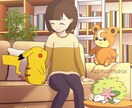 背景込みでもOK！可愛い女の子のイラスト描きます 〜背景や表情差分も要望がございましたら描かせていただきます〜 イメージ7