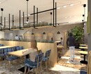 飲食店・美容室・オフィス等の3DCGを承ります フォトリアルなCGをお作りいたします。 イメージ6