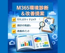 M365環境診断・改善提案します 設定見直しでリスクと無駄を可視化 イメージ1