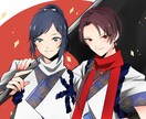 SNSのアイコンやイラストを描きます ご依頼いただきましたらすぐに対応可能！お気軽にご相談下さい イメージ5