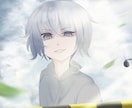 背景込み！水彩風で優しい・儚い・淡い世界を描きます 2名限定お値引き！サムネ、Vtuber、MV、書籍表紙など！ イメージ1