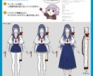 キャラクターデザイン・立ち絵を制作します 立ち絵、キャラクターデザイン、アイコンなど イメージ2
