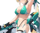 オリジナル、二次創作、用途に合ったイラスト描きます パキッとしたメカと豊満な女の子が主食です イメージ10