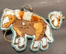 可愛いペットさんの刺繍アクセサリー作ります ナチュラル可愛い刺繍アクセで大切なご家族といつも一緒です イメージ5