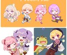 かわいいキャラクターイラスト描きます アイコン・デフォルメイラストお任せください！！ イメージ4