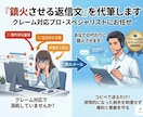 出品者向け！ココナラでのクレーム鎮火対応します クレーム対応スペシャリストがアナタに代わって対抗策を講じます イメージ1