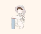 線画お描きします 低価格でスピーディーな納品を心がけております！ イメージ6