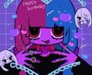 デフォルメ有償依頼承ります お友達にプレゼント、SNS用のイラストがほしい方にぜひ！ イメージ4
