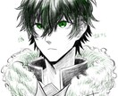 1枚絵イラスト作成、サムネイルイラスト作成します 男性、ショートカットの人物メイン イメージ1