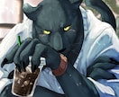 獣人only！かっこいいイラスト描きます 動物何でもOK◎アイコン、サムネ、一枚絵お任せ下さい。 イメージ8